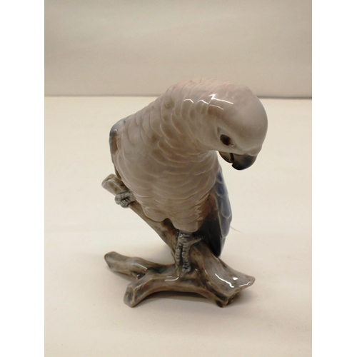 4 - ROYAL COPENHAGEN PARROT BIRD FIGURE No2019