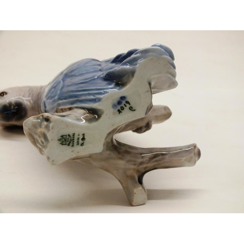 4 - ROYAL COPENHAGEN PARROT BIRD FIGURE No2019