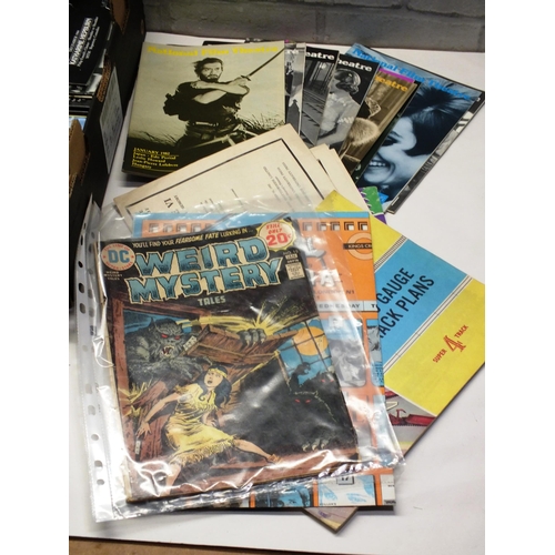 3 - FILM AND THEATRE PROGRAMMES AND ASSORTED EPHEMERA - 100+PROGRAMMES, WITH POSTERS CERTIFICATES (ROYAL... 