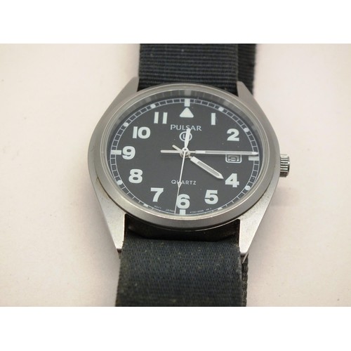 60 - MILITARY QUARTZ PULSAR WATCH