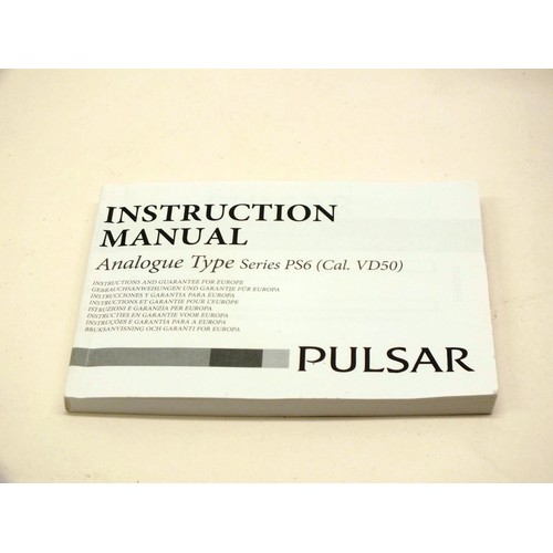 61 - PULSAR ANALOGUE TYPE SERIES PS6