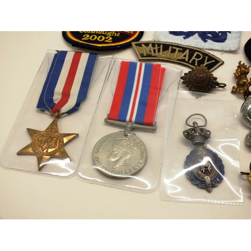 23 - VARIOUS, BADGES, MEDALS, BUTTONS ETC