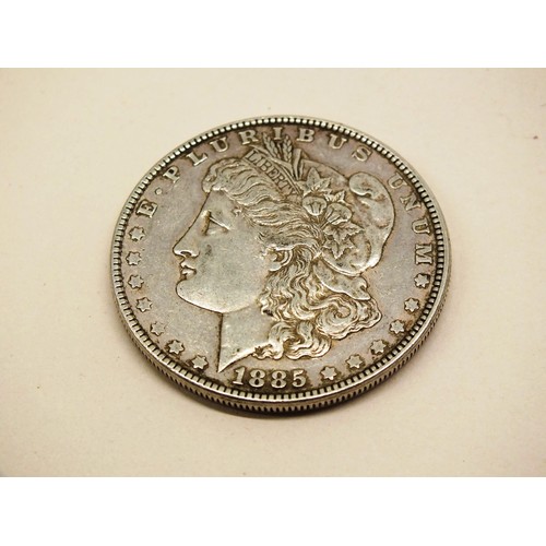 157 - 1885 AMERICAN DOLLAR