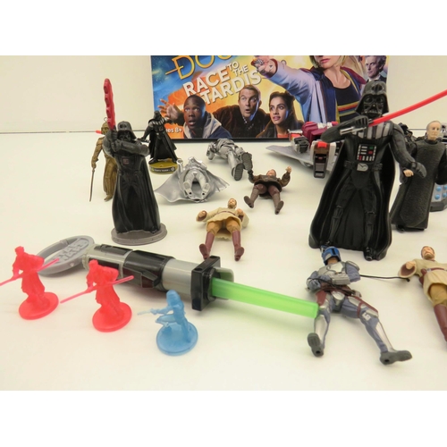 91 - ACTION FIGURES MANY STAR WARS ETC