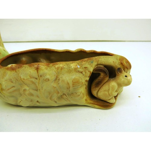 179 - SYLVAC BUNNY VASE & HORNSEA SQUIRREL