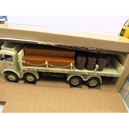 288 - THREE BOXED CORGI CLASSICS INCLUDES ATKINSON TANKER, ERF FLATBED AND ATKINSON EIGHT WHEEL RIGID LUCO... 