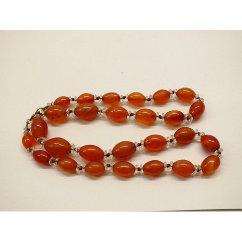 247 - VICTORIAN CARNELIAN BEAD 24