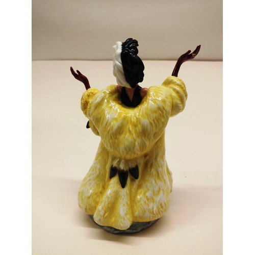 54 - ROYAL DOULTON CRUELLA DE-VILLE - BOXED