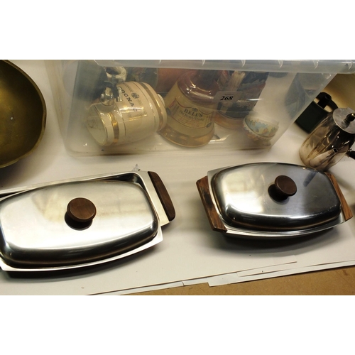 268 - KITCHENWARE AND COLLECTABLES