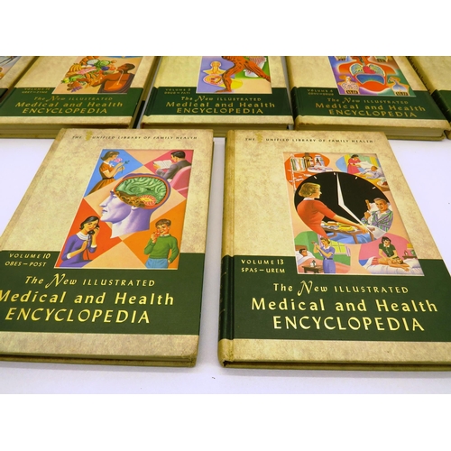 333 - THE NEW ILLUSTRATED MEDICAL AND HEALTH ENCYCOLPEDIA VOL 1-4