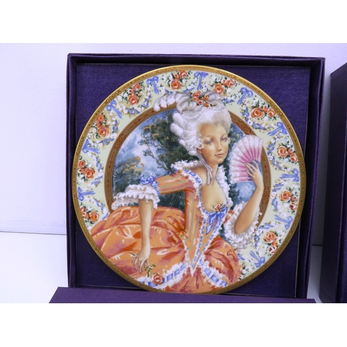 339 - 8 x OLEG CASSIMI COLLECTABLE PLATES 