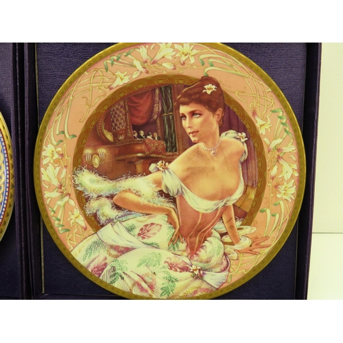 339 - 8 x OLEG CASSIMI COLLECTABLE PLATES 