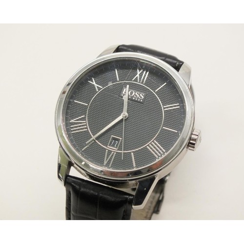 98 - MENS BOSS DATE WATCH