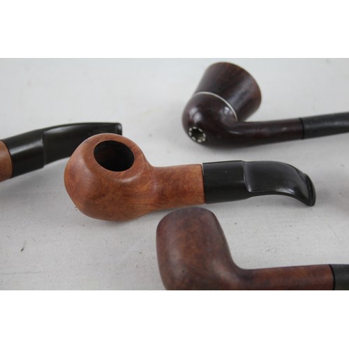 405 - 8 x Assorted Estate SMOKING PIPES Inc Falcon, Hardcastle Special De Luxe