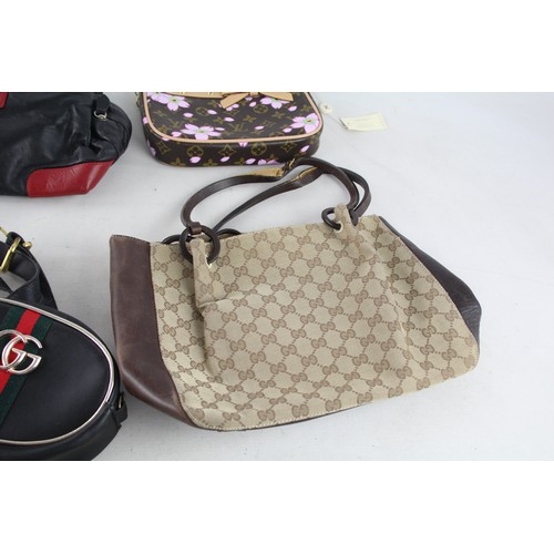 412 - 5 x Assorted Ladies Fashion BAGS Inc Pattern, Shoulder, Leather