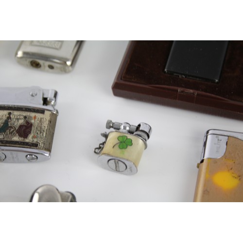 457 - 35 x Assorted Cigarette LIGHTERS Inc Dalmation, Novelty, Zippo Style Etc