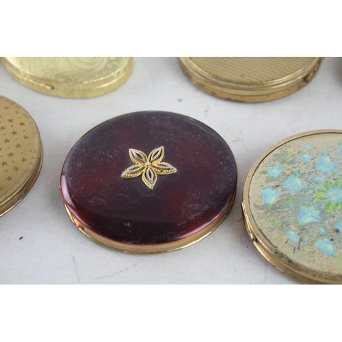 460 - 25 x Assorted Vintage Ladies Powder COMPACTS Inc Stratton, Mascot, Gold Tone Etc