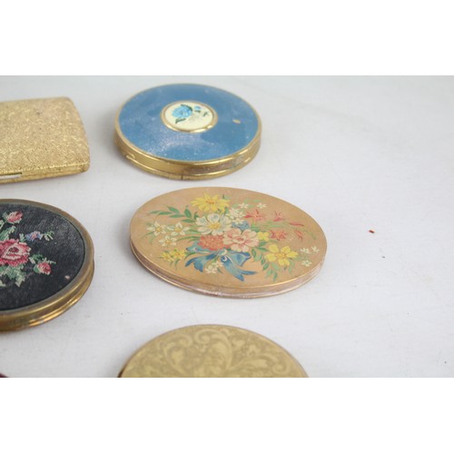 460 - 25 x Assorted Vintage Ladies Powder COMPACTS Inc Stratton, Mascot, Gold Tone Etc