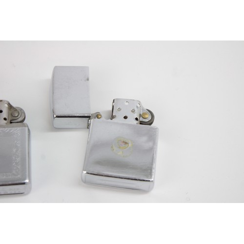 481 - ZIPPO Cigarette Lighter plus two others