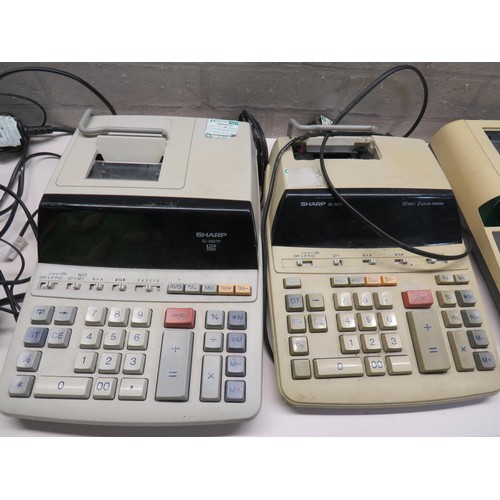 364 - 3 x ELECTRONIC CALCULATOR/ PRINTER