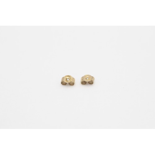 523 - 9ct gold elephant stud earrings (0.2g)