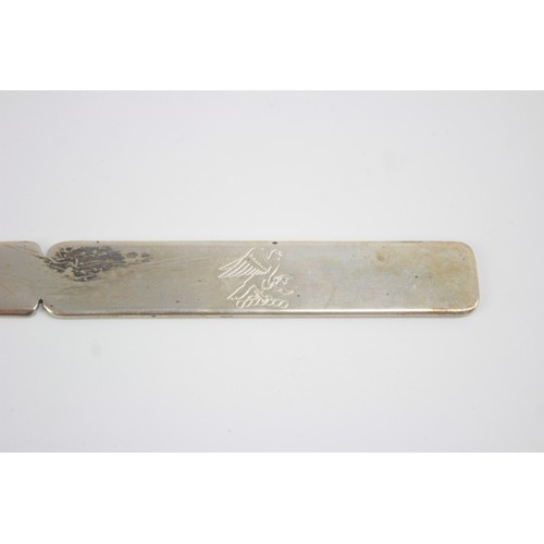 529 - Vintage Hallmarked 1990 Birmingham STERLING SILVER Letter Opener (50g)