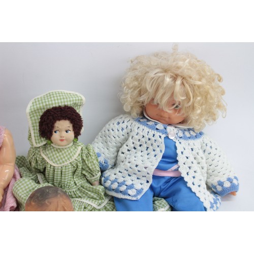 548 - 8 x Assorted Vintage Baby Dolls Inc Pedigree, Composite, Porcelain, Plastic Etc