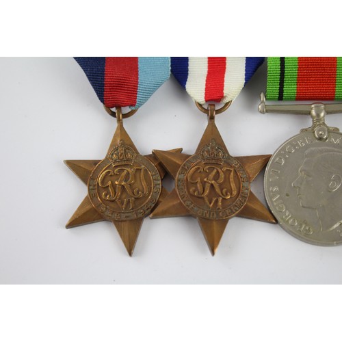 581 - WW2 Mounted Medal Group Inc France & Germany Star, Etc