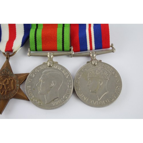 581 - WW2 Mounted Medal Group Inc France & Germany Star, Etc