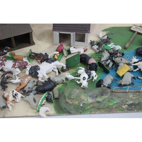 584 - Vintage Farmyard & Animals Set