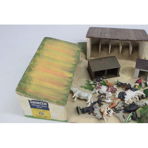 584 - Vintage Farmyard & Animals Set