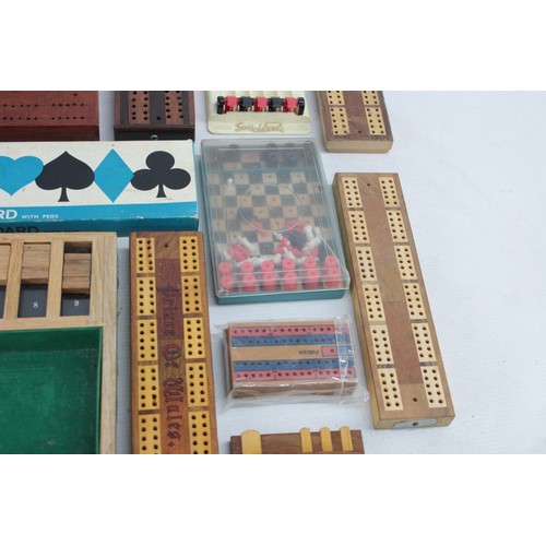 596 - 18 x Assorted Board Game ACCESSORIES Inc Pall Mall Whist Marker Etc