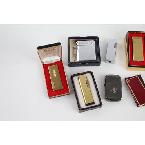 616 - 15 x Assorted Vintage BRANDED Cigarette LIGHTERS Inc Kingsway, Boxed, Scorpio