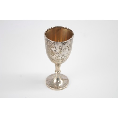 623 - Vintage Hallmarked 1928 Birmingham STERLING SILVER Plain Chalice (38g)