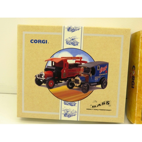 284 - 4 x CORGI BOXED DOUBLE VEHICLE SETS