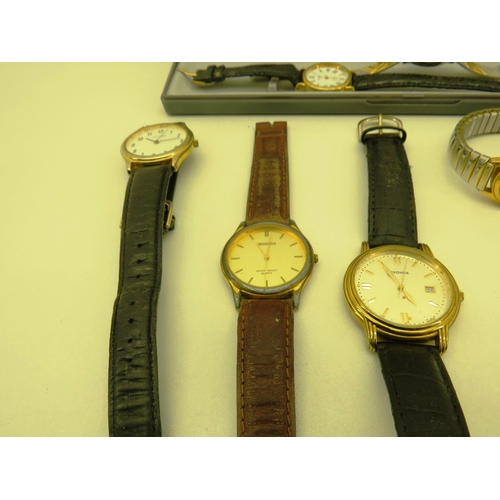 163 - SELECTION OF WATCHES INCLUDES HIS N HERS BOXED SEKONDA ETC