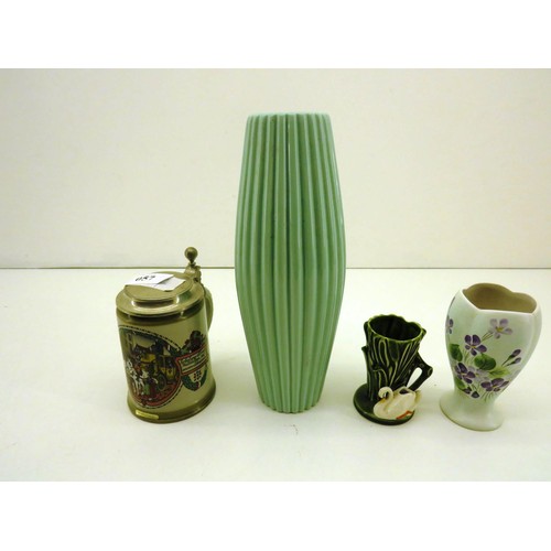 57 - COLLECTABLE CERAMICS, SYLVAC, RADFORD, FALBY DENMARKS AND ST WOLFGANG TANKARD