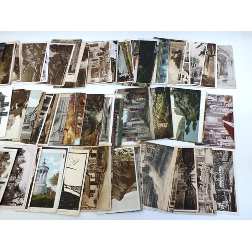 136 - COLLECTION OF TOPOGRAPHICAL POSTCARDS- 100 CARDS