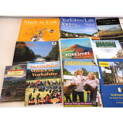 138 - COLLECTION OF YORKSHIRE BOOKS- 15 BOOKS