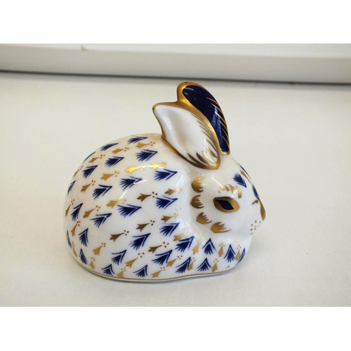 228 - ROYAL CROWN DERBY RABBIT FIRSTS