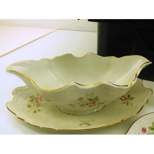 178 - BERNADETTE FINE PORCELAIN TEA/DINNER SERVICE