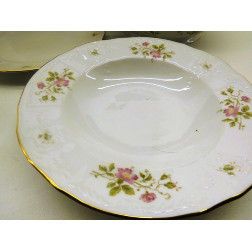 178 - BERNADETTE FINE PORCELAIN TEA/DINNER SERVICE