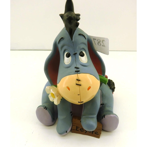 287 - RESIN DISNEY EYORE ORNAMENT 414CM