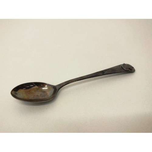 66 - SOLID SILVER HALLMARKED FATTORINI AND SONS SPOON IN ORIGINAL BOX