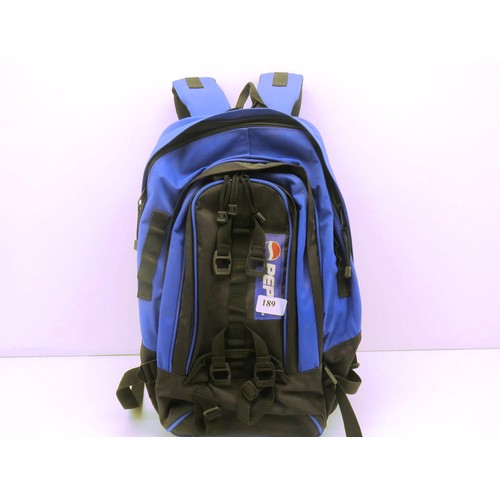 189 - PEPSI RUCKSACK