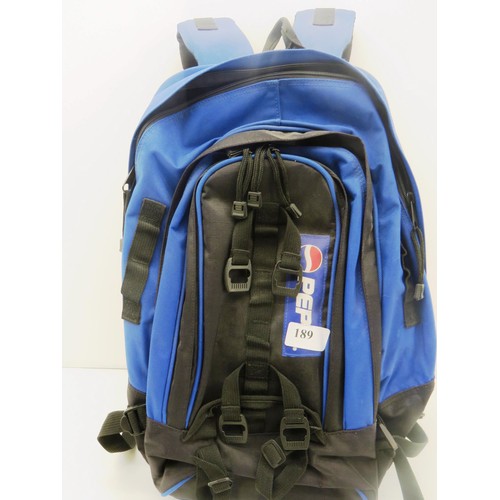 189 - PEPSI RUCKSACK