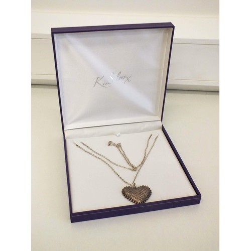 308 - BOXED SILVER NECKLACE