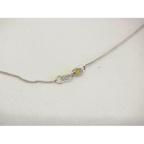 309 - BOXED SILVER NECKLACE