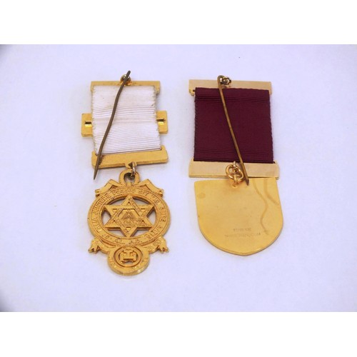 314 - 4 x MASONIC MEDALS