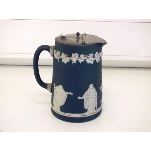 322 - WEDGEWOOD JASPAR OLD JUG